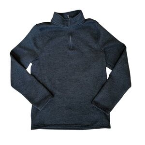 Urban Pipeline Youth XL Dark Gray 1/4 Zip Sweatshirt Soft Polyester Fleece